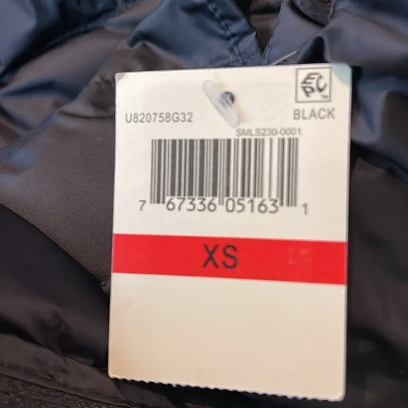 Lucky Brand Women's Black Down Jacket, Coat with hood. XSmall NWT - Picture 13 of 14